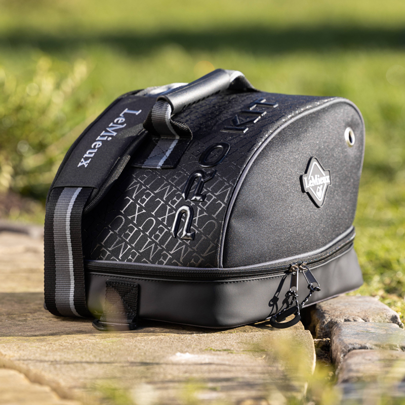 LeMieux Elite Pro Hat Box - Black-1